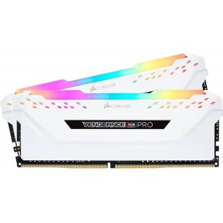 32GB (Kit of 2*16GB) DDR4-3200 Corsair VENGEANCE® RGB PRO WHITE CL16
